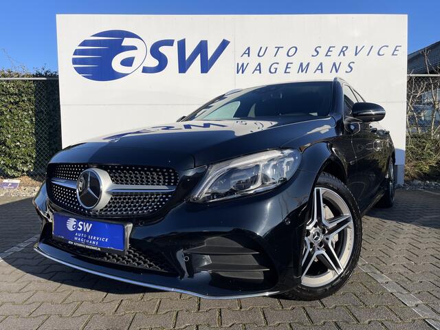 Mercedes-Benz C-KLASSE Estate 300 e Business Solution AMG | Trekhaak | Leder | ACC | HUD | MultiBeam LED | Keyless | 18 inch