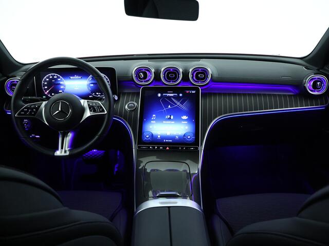 Mercedes-Benz C-KLASSE 300 e Luxury Line Limited | Stoelgeheugen | Rondomzicht camera | Sfeerverlichting | Trekhaak | Inclusief 24 maanden MB Certified garantie voor Europa.