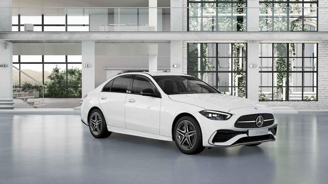 Mercedes-Benz C-KLASSE 300 e AMG Line Limited | Rij assistentie | AMG | Night pakket | Keyless | Burmester | Sfeerverlichting premium |
