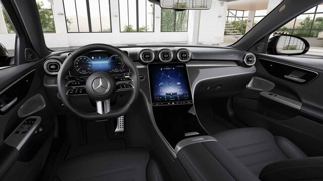 Mercedes-Benz C-KLASSE 300 e AMG Line Limited | Rij assistentie | AMG | Night pakket | Keyless | Burmester | Sfeerverlichting premium |