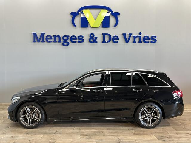 Mercedes-Benz C-KLASSE Estate 180 Business Solution AMG Line | LED | Airco ECC | Leer | Sfeer | Cruise Control | Stoelverwarming | Apple Carplay Android Auto | Isofix | NAP |