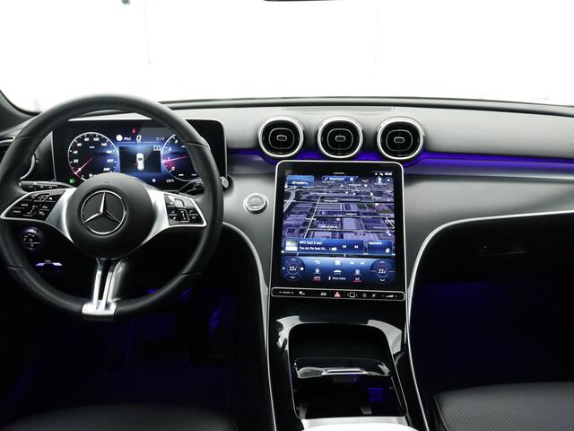 Mercedes-Benz C-KLASSE Estate 180 Luxury Line | Memorypakket | Antidiefstalpakket GUARD 360° Plus | Warmtewerend, donkergetint glas achterin | Inclusief 24 maanden MB Certified garantie voor Europa.