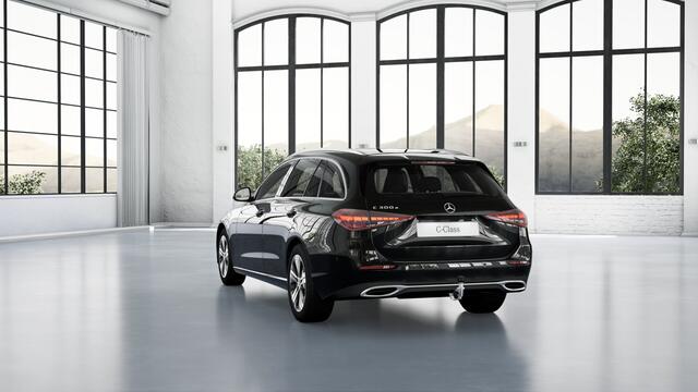 Mercedes-Benz C-KLASSE Estate 300 e Business Solution | Trekhaak | Parkeerpakket met achteruitrijcamera | EASY PACK achterklep | USB-pakket | Antidiefstalpakket GUARD 360° Plus | KEYLESS GO | Zitcomfortpakket | Verwarmde stoelen vooraan |