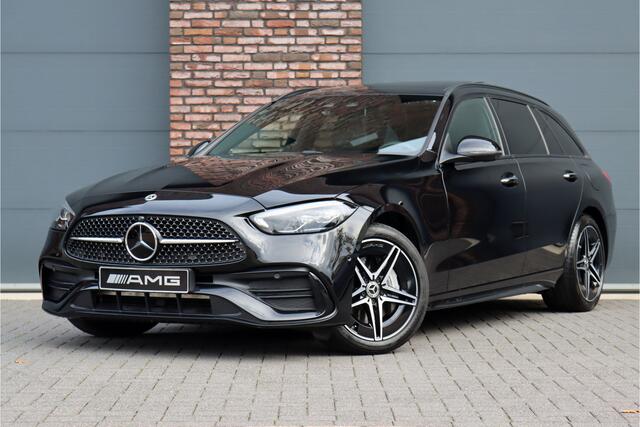 Mercedes-Benz C-KLASSE Estate 300 e AMG Line Aut9 | Distronic | Trekhaak | Panoramadak | Verwarmd Stuurwiel | Keyless Go | Surround Camera | High Perf. LED |