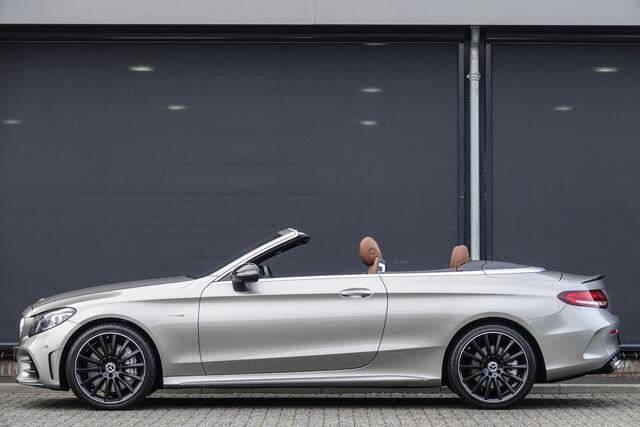 Mercedes-Benz C-KLASSE Cabrio AMG 43 | Aut. 390Pk 4MATIC BI-Turbo | 360° Camera | Burmester | 17'' | Mojave Silver