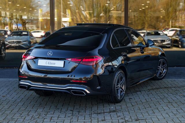 Mercedes-Benz C-KLASSE 180 Estate Star Edition AMG Line | Panorama-schuifdak | Memory stoelen | Achteruitrijcamera | APPLE Carplay