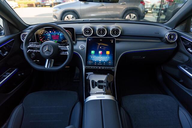 Mercedes-Benz C-KLASSE 180 Estate Star Edition AMG Line | Panorama-schuifdak | Memory stoelen | Achteruitrijcamera | APPLE Carplay