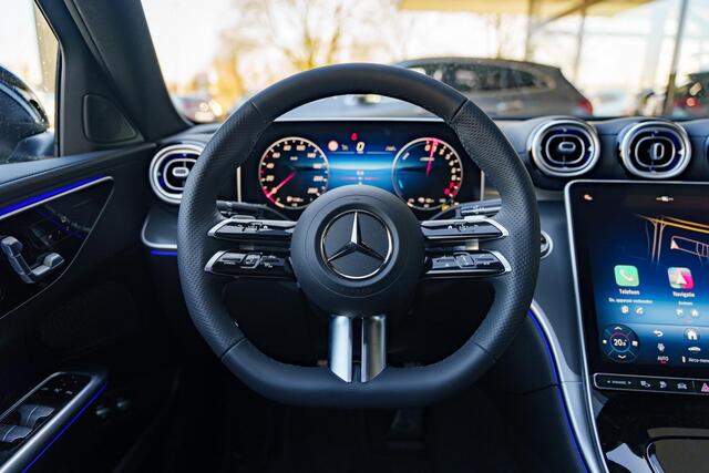 Mercedes-Benz C-KLASSE 180 Estate Star Edition AMG Line | Panorama-schuifdak | Memory stoelen | Achteruitrijcamera | APPLE Carplay