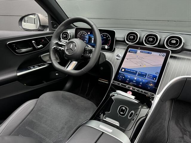 Mercedes-Benz C-KLASSE Estate 180 AMG Line | Premium | Panoramadak | Burmester® 3D | 360° Camera | Sfeerverlichting | Memorystoelen Verwarmd | Apple & Android Carplay