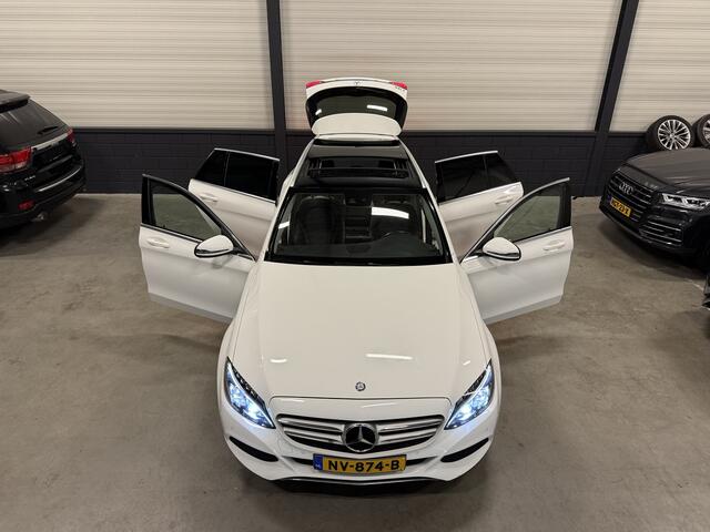 Mercedes-Benz C-KLASSE Estate 180 Edition Aut. PANO/LED/H.LEER SP.STOEL/SFEER/LANE-ASSIST/ELECTR.A.KLEP/NAVI/BLUETOOTH/CRUISE/PRIVACY/PARKEERSENSOREN/NET NIEUWE APK