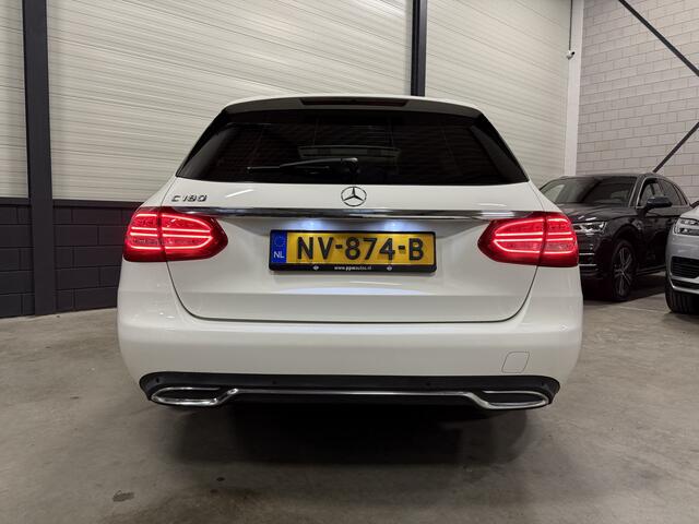 Mercedes-Benz C-KLASSE Estate 180 Edition Aut. PANO/LED/H.LEER SP.STOEL/SFEER/LANE-ASSIST/ELECTR.A.KLEP/NAVI/BLUETOOTH/CRUISE/PRIVACY/PARKEERSENSOREN/NET NIEUWE APK