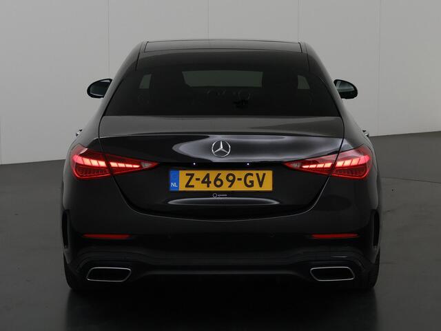 Mercedes-Benz C-KLASSE 300e AMG Line | Premium pakket | Panoramadak | 360 graden camera | Digital Light | Memory stoelen