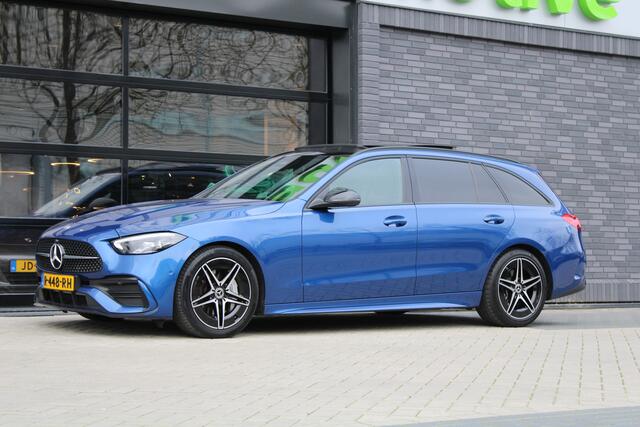 Mercedes-Benz C-KLASSE Estate 200 AMG Line | PANO | AMG | SFEERVERLICHTING | CAMERA | STOELVERW