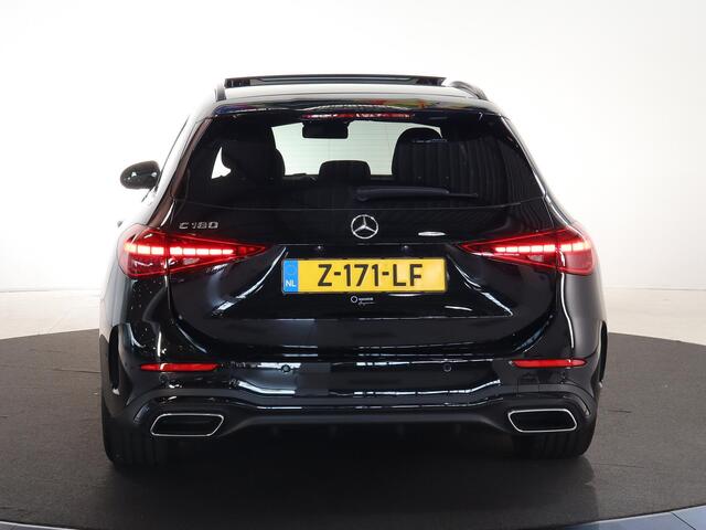 Mercedes-Benz C-KLASSE Estate 180 AMG Line | Premium Pakket | 360-camera | Panorama-schuifdak | Elektrische stoelen incl. Memory | Keyless GO | 19" AMG velgen |
