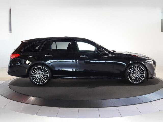 Mercedes-Benz C-KLASSE Estate 180 AMG Line | Premium Pakket | 360-camera | Panorama-schuifdak | Elektrische stoelen incl. Memory | Keyless GO | 19" AMG velgen |