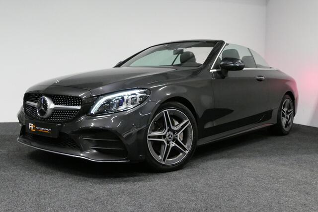 Mercedes-Benz C-KLASSE Cabrio 200 AMG Line / Airscarf-nekverwarming / Burmester Surround Sound / Elektr. verstelbare voorstoelen (memory) / Stoelverwarming / 360 graden camera / Multibeam LED / Ambienteverlichting / Apple Carplay-Andriod Auto / Keyless / Achteruitrijcamera / Ad