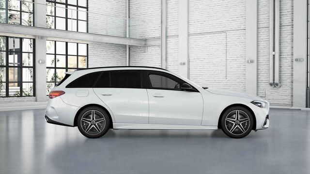 Mercedes-Benz C-KLASSE Estate 300 e AMG Line | Panoramadak | Trekhaak | Night pakket | Rij assistentie |