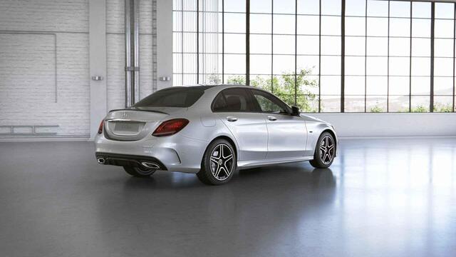 Mercedes-Benz C-KLASSE 300 e Business Solution AMG Limited | Panoramadak | Stoelverwarming | Night | Sfeerverlichting |