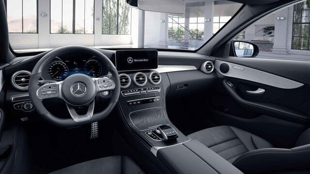 Mercedes-Benz C-KLASSE 300 e Business Solution AMG Limited | Panoramadak | Stoelverwarming | Night | Sfeerverlichting |
