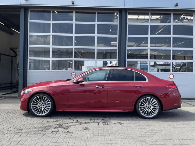 Mercedes-Benz C-KLASSE 200 | Panoramadak | Distronic | Head-Up Display | Premium PLUS | Memorystoelen Verwarmd | 360° Camera | Distronic | Burmester® 3D | Sfeerverlichting