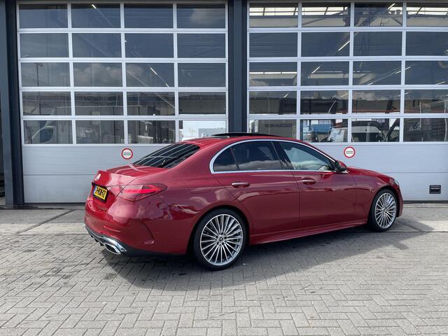 Mercedes-Benz C-KLASSE 200 | Panoramadak | Distronic | Head-Up Display | Premium PLUS | Memorystoelen Verwarmd | 360° Camera | Distronic | Burmester® 3D | Sfeerverlichting