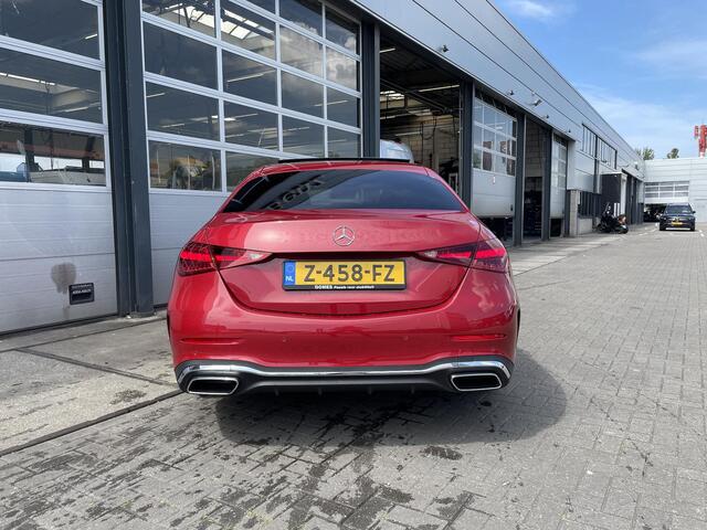 Mercedes-Benz C-KLASSE 200 | Panoramadak | Distronic | Head-Up Display | Premium PLUS | Memorystoelen Verwarmd | 360° Camera | Distronic | Burmester® 3D | Sfeerverlichting