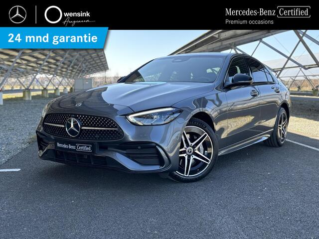 Mercedes-Benz C-KLASSE 300 e AMG Line | Night pakket | Multicontour stoelen | Spoiler | Head up display |