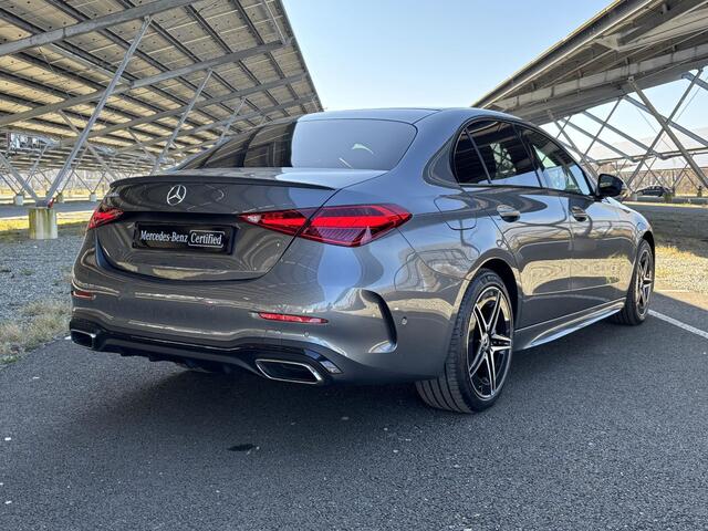 Mercedes-Benz C-KLASSE 300 e AMG Line | Night pakket | Multicontour stoelen | Spoiler | Head up display |