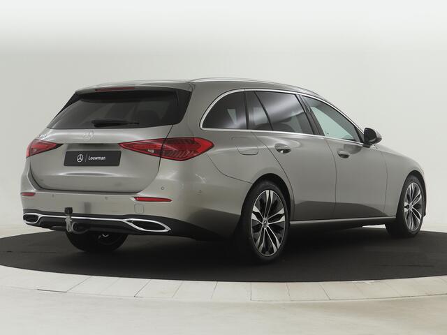 Mercedes-Benz C-KLASSE Estate 180 Luxury Line | Trekhaak | Memorypakket | Spiegelpakket | Verwarmde stoelen vooraan | USB-pakket | Parkeerpakket met achteruitrijcamera | Antidiefstalpakket GUARD 360° Plus |