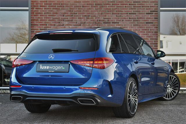 Mercedes-Benz C-KLASSE Estate 200 AMG Line Pano Trekh Night 19inch