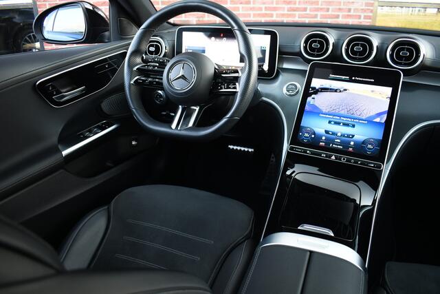 Mercedes-Benz C-KLASSE Estate 200 AMG Line Pano Trekh Night 19inch