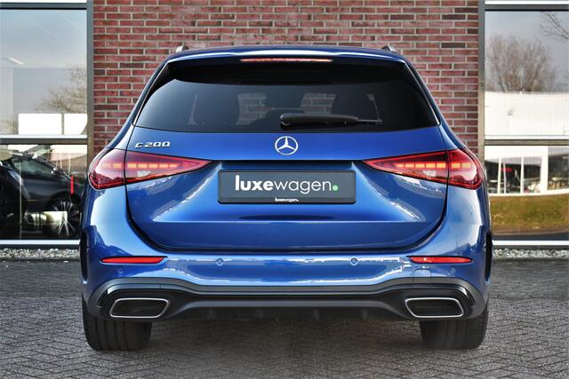 Mercedes-Benz C-KLASSE Estate 200 AMG Line Pano Trekh Night 19inch