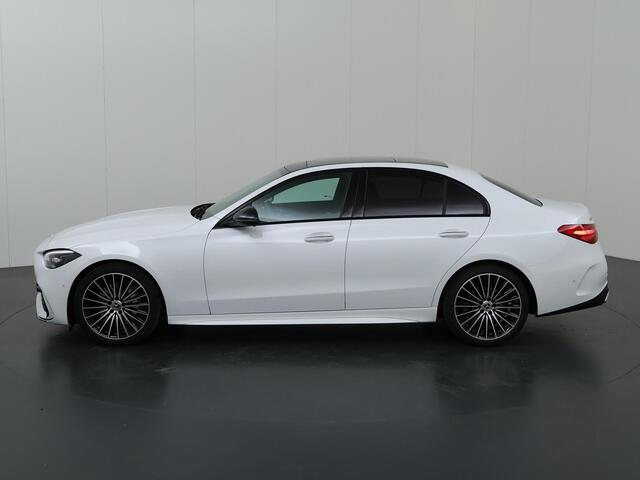 Mercedes-Benz C-KLASSE 180 Star Edition AMG LINE | Night pakket | Panorama schuifdak | 360 camera | Apple carplay | Dode Hoek | Memory stoelen | Digital Light | Antidiefstal pakket