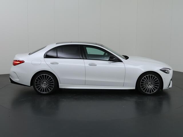 Mercedes-Benz C-KLASSE 180 Star Edition AMG LINE | Night pakket | Panorama schuifdak | 360 camera | Apple carplay | Dode Hoek | Memory stoelen | Digital Light | Antidiefstal pakket
