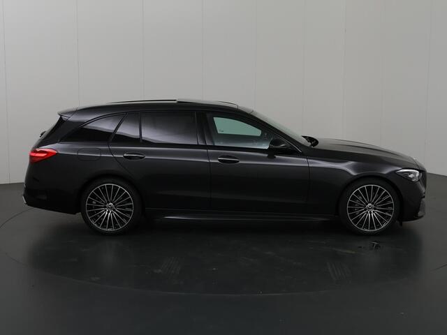 Mercedes-Benz C-KLASSE 180 Estate Business Solution AMG AMG Line | Panoramadak | Trekhaak | Digital Light | Memory stoelen | Actieve dodehoek | 360 camera | Trekhaak | Night pakket | Apple carplay