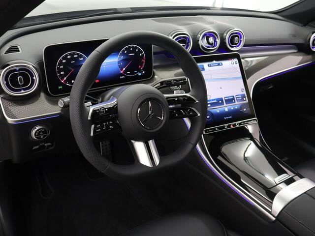 Mercedes-Benz C-KLASSE 180 Estate Business Solution AMG Panoramadak | Memory stoelen | Digital Light | Apple carplay | 360 camera | Night pakket