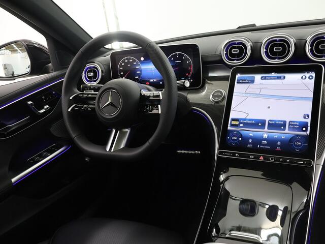 Mercedes-Benz C-KLASSE 180 Estate Business Solution AMG Panoramadak | Memory stoelen | Digital Light | Apple carplay | 360 camera | Night pakket