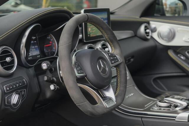 Mercedes-Benz C-KLASSE Coupé C63s AMG 510pk Edition 1 Panoramadak Keramisch Magno matte Schaalstoelen Rij assistentiepakket Burmester VOL!!!