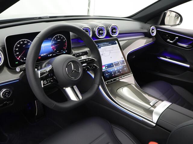 Mercedes-Benz C-KLASSE 180 Estate Business Solution AMG Panorama dak | Memory zetels | Apple carplay | Dodehoek ass | Nightpakket | Digital Light |