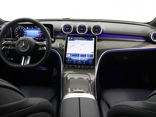 Mercedes-Benz C-KLASSE 180 Estate Business Solution AMG Panorama dak | Memory zetels | Apple carplay | Dodehoek ass | Nightpakket | Digital Light |