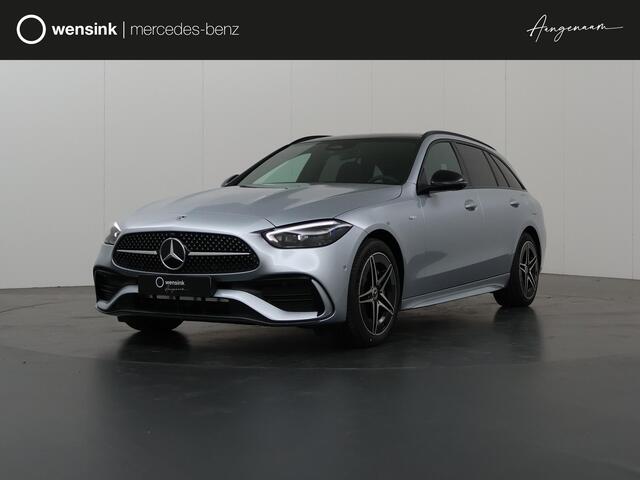 Mercedes-Benz C-KLASSE Estate 300 e Business Solution AMG | Panoramadak | Digital Light | Trekhaak | Nightpakket | Memory pakket
