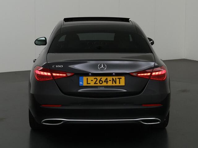 Mercedes-Benz C-KLASSE 180 Luxury Line | Panoramadak | Achteruitrijcamera | Sfeerverlichting | Stoelverwarming |