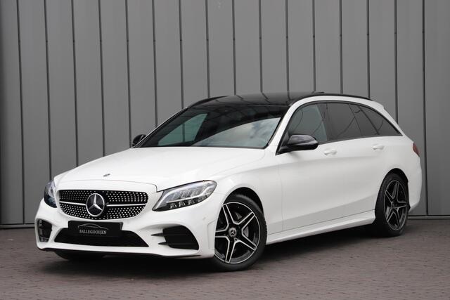 Mercedes-Benz C-KLASSE Estate 200 AMG 4-Matic | Aut9 | 184PK | Panoramadak | Sfeerverlichting | Leder | Stoelverw. | Virtual-cockpit | 2018.