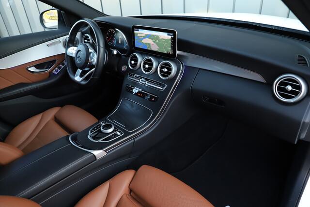 Mercedes-Benz C-KLASSE Estate 200 AMG 4-Matic | Aut9 | 184PK | Panoramadak | Sfeerverlichting | Leder | Stoelverw. | Virtual-cockpit | 2018.