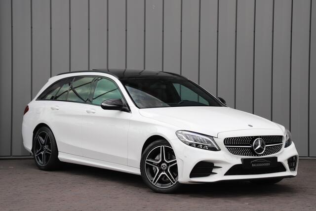 Mercedes-Benz C-KLASSE Estate 200 AMG 4-Matic | Aut9 | 184PK | Panoramadak | Sfeerverlichting | Leder | Stoelverw. | Virtual-cockpit | 2018.