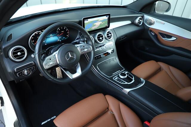 Mercedes-Benz C-KLASSE Estate 200 AMG 4-Matic | Aut9 | 184PK | Panoramadak | Sfeerverlichting | Leder | Stoelverw. | Virtual-cockpit | 2018.