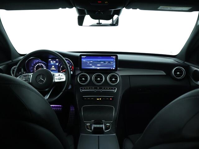 Mercedes-Benz C-KLASSE Estate 300 e AMG Plug-In Hybride | AMG Line | Night Pakket |Schuif-Kanteldak | Dodehoek Assist | 360° camera | Distronic | Inclusief 24 maanden MB Certified garantie voor Europa.