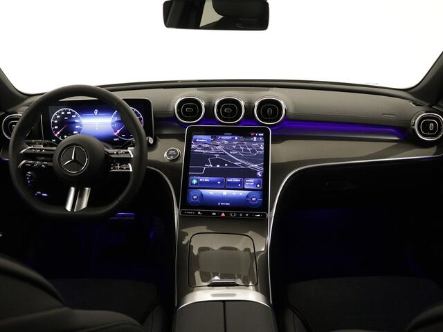 Mercedes-Benz C-KLASSE Estate 200 AMG Line | Trekhaak | Nightpakket | Premium Pack | EASY PACK achterklep | DIGITAL LIGHT | KEYLESS GO-comfortpakket | Parkeerpakket met 360°-camera | Interieurverlichtingspakket |