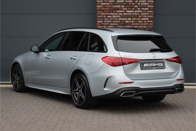 Mercedes-Benz C-KLASSE Estate 300 e AMG Line Aut9 | Panoramadak | Trekhaak | Leder | Dodehoekassistent | Camera | Sfeerverlichting | Stoelverwarming | Advanced Sound System | High Perf. LED |
