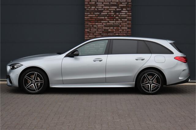 Mercedes-Benz C-KLASSE Estate 300 e AMG Line Aut9 | Panoramadak | Trekhaak | Leder | Dodehoekassistent | Camera | Sfeerverlichting | Stoelverwarming | Advanced Sound System | High Perf. LED |